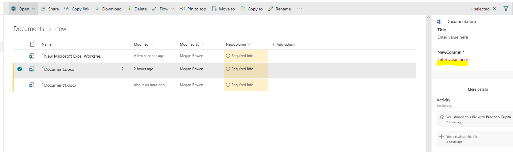 Users uploading files are not visible to anyone else - Microsoft Q&A