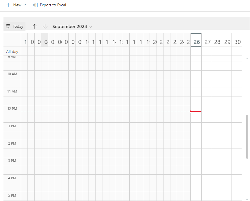 SharePoint List - Weekly Calendar View Issue - Microsoft Q&A