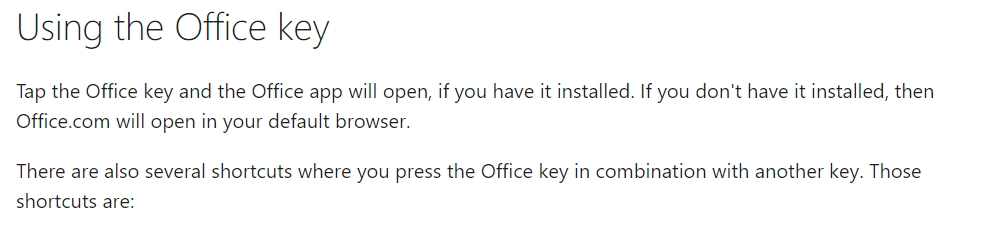 How can I deactivate/disable the Office Key on Microsoft Ergonomic ...