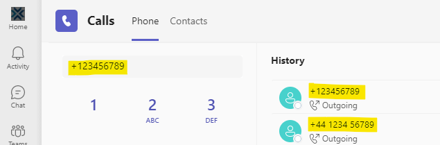 How to control Teams dial pad auto fill? - Microsoft Q&A