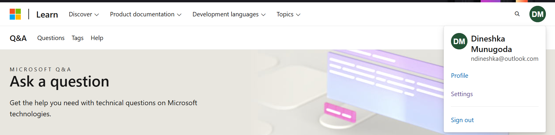 User's image