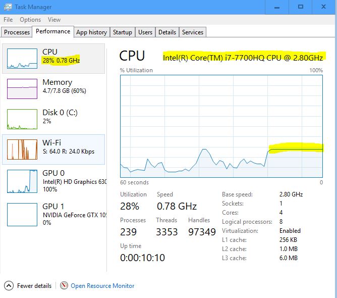 CPU limited to 28% - Microsoft Q&A