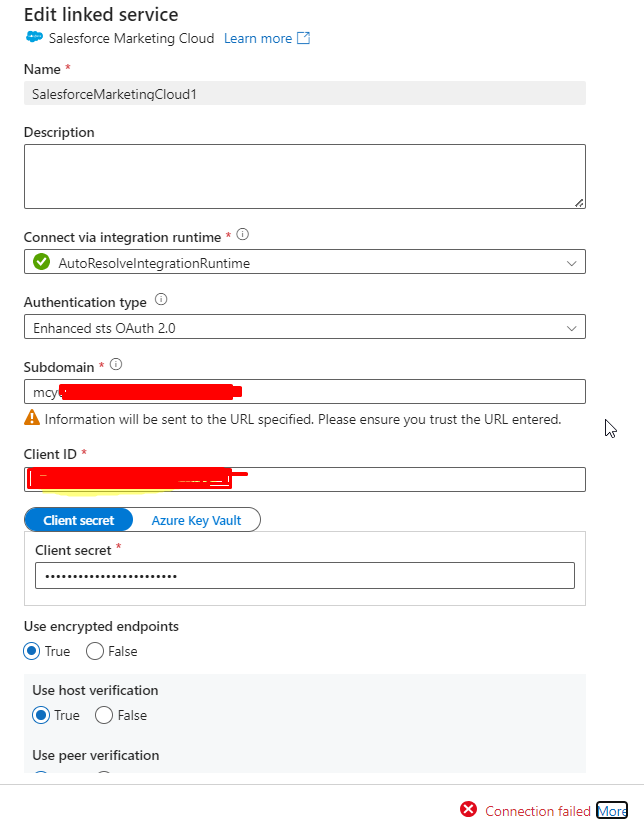 Adf Linked Service Salesforce Marketing Cloud Linked Services ...