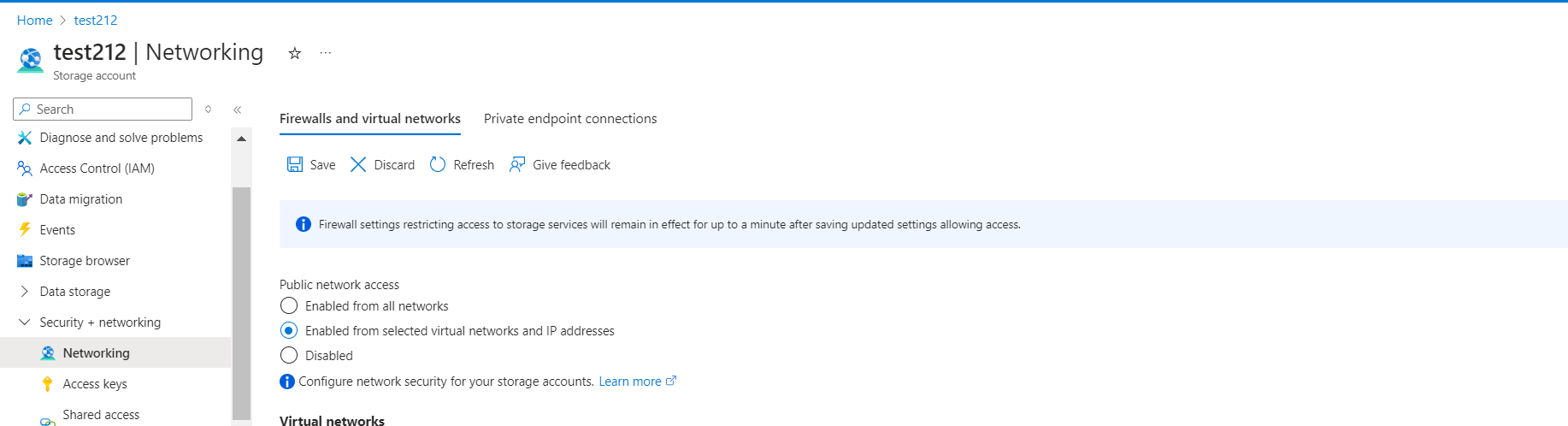 Can I disable access key of a storage which is used for archiving ...