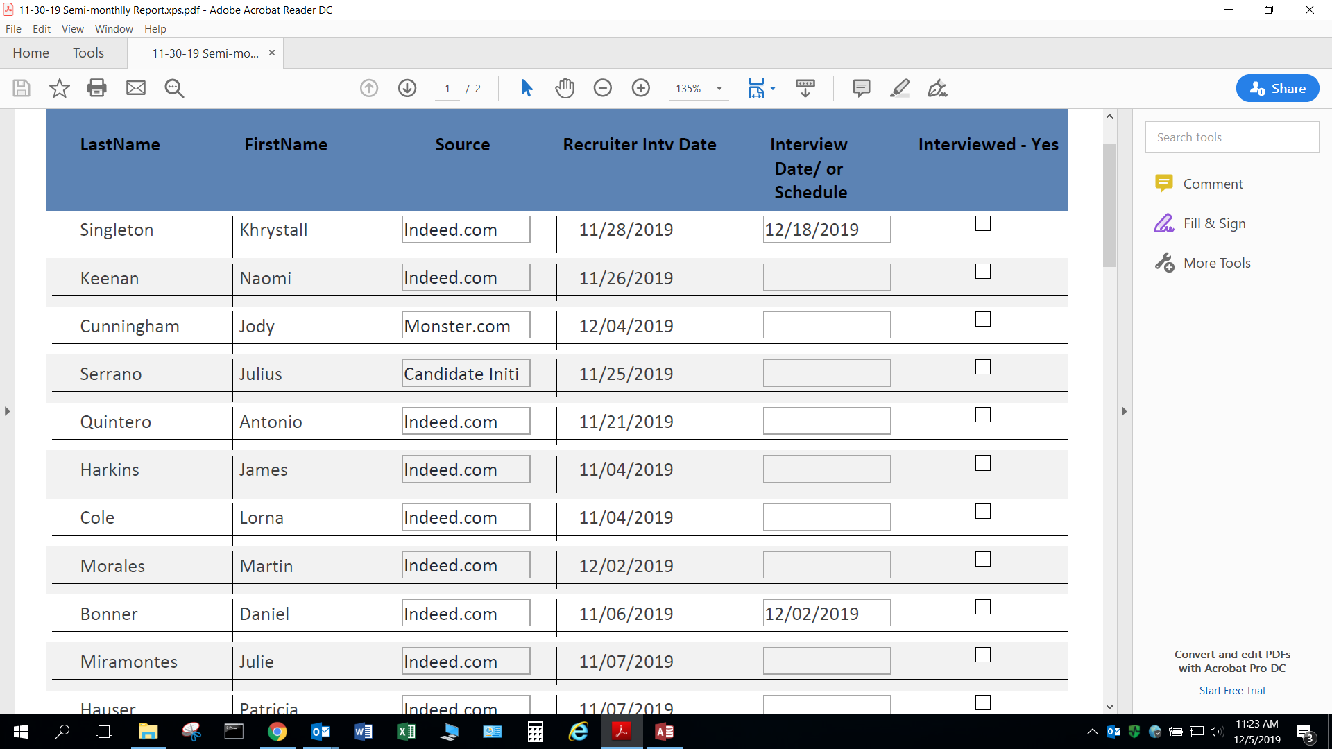Dates show up outside of the date range I requested - Help please ...