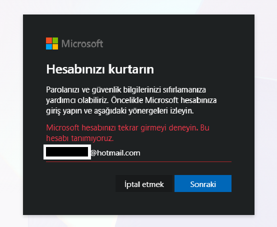 Kullanıcının resmi