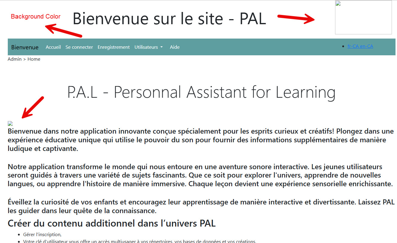 Staging version after publish