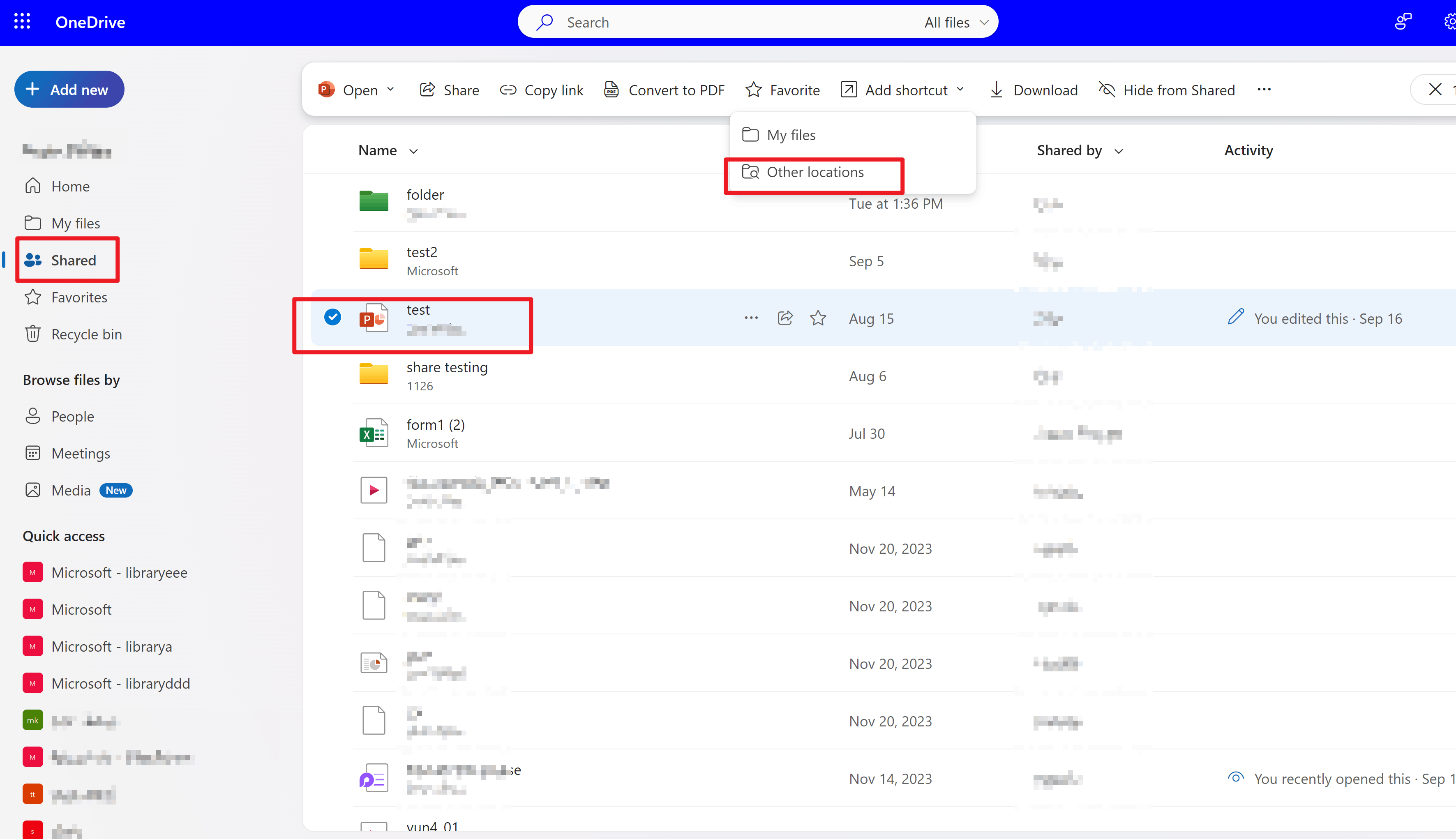 Automatically shared file sync - Microsoft Q&A