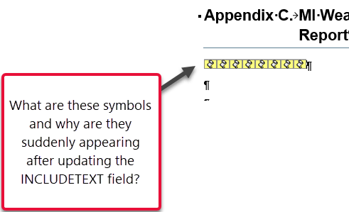 Need help with the INCLUDETEXT field - Microsoft Q&A