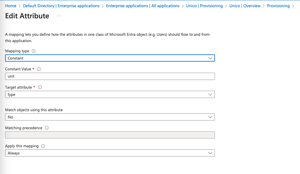 Custom attributes for security grupos - Entra ID - SCIM - Microsoft Q&A