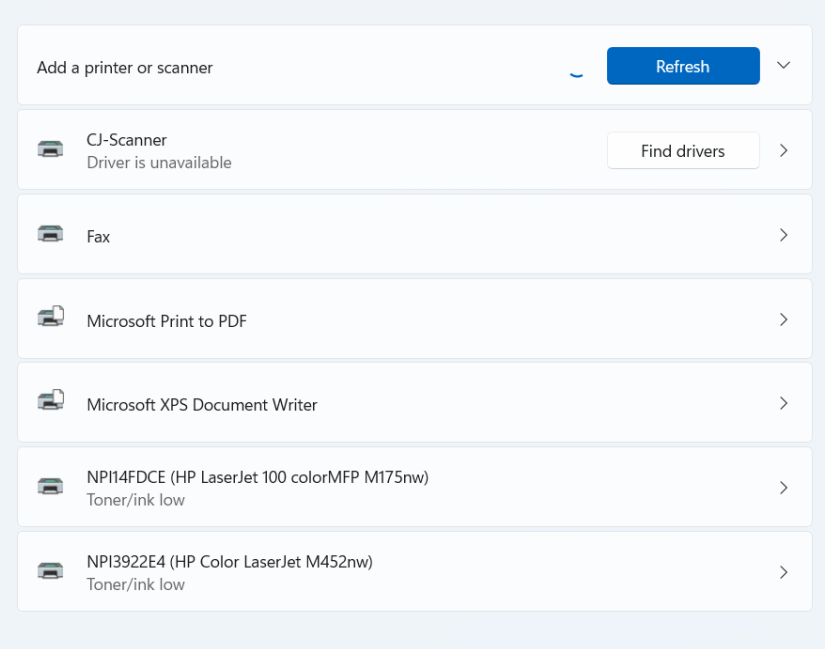 Windows Fax and Scan tries to print when I try to send a fax with a USB ...