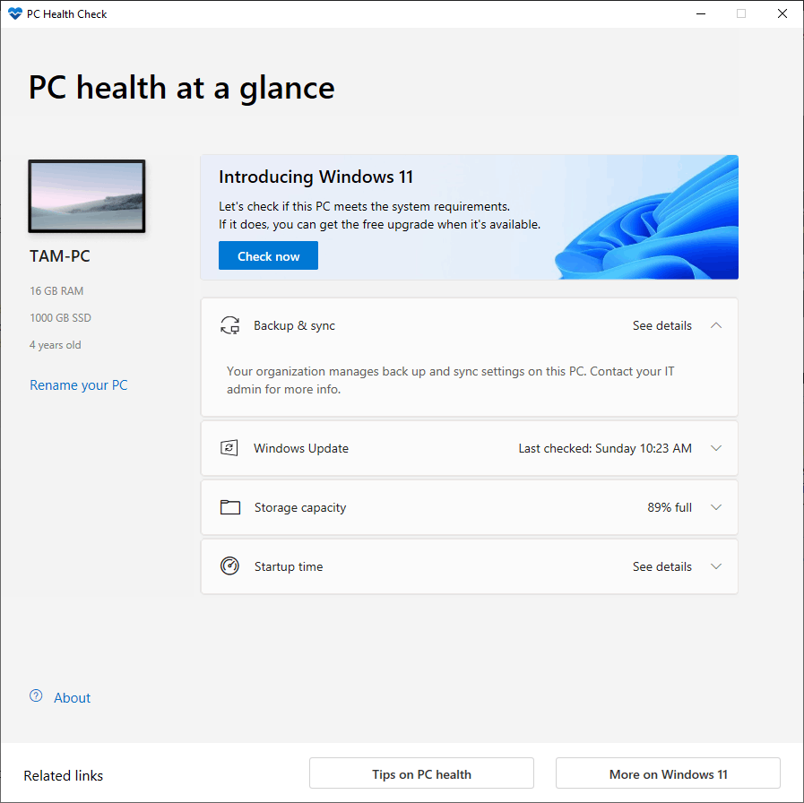 I see no upgrade option to Windows 11 from my Windows 10 - Microsoft Q&A