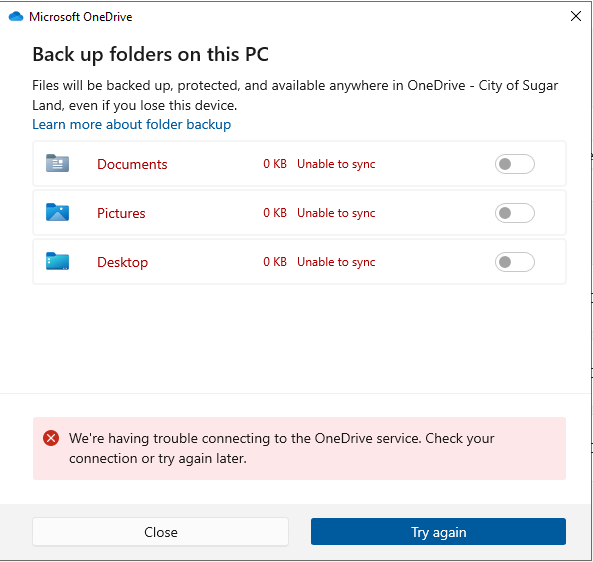 Access Denied to Own OneDrive - Microsoft Q&A