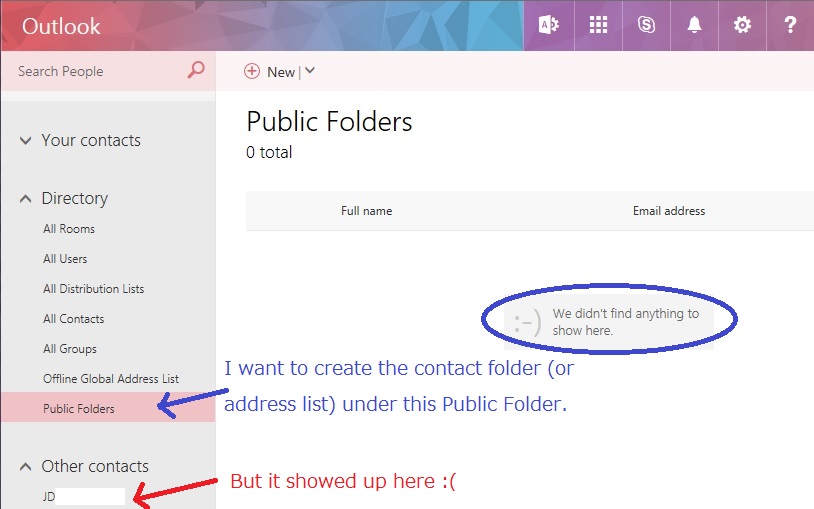 How to create address list under Public Folder in Exchange Online ...