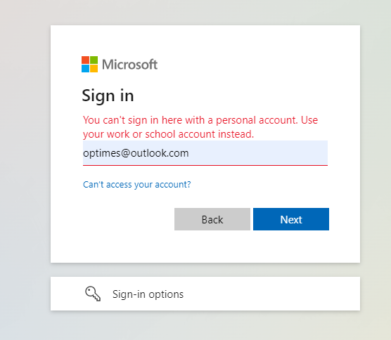 Your account has been locked - Microsoft