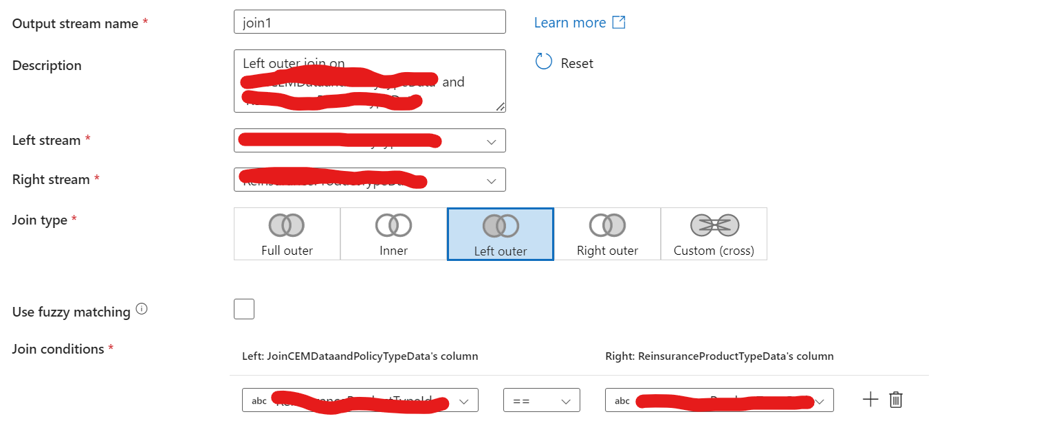 This will joining two table with left outer join