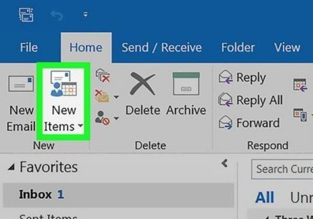 How to create a PST file in outlook on my PC and open up the file, home ...