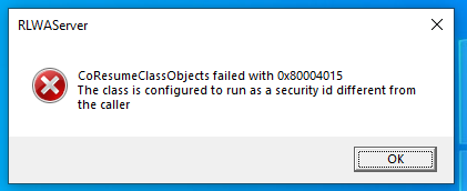 CoResumeError
