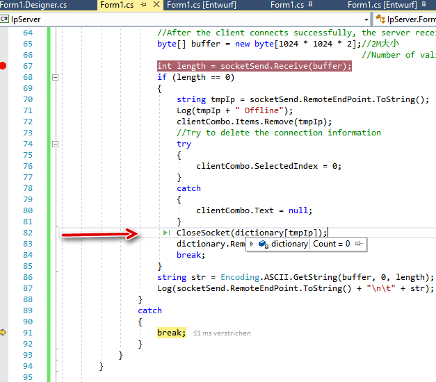 2_Close_Not_Work_is_Null_Dictionary_