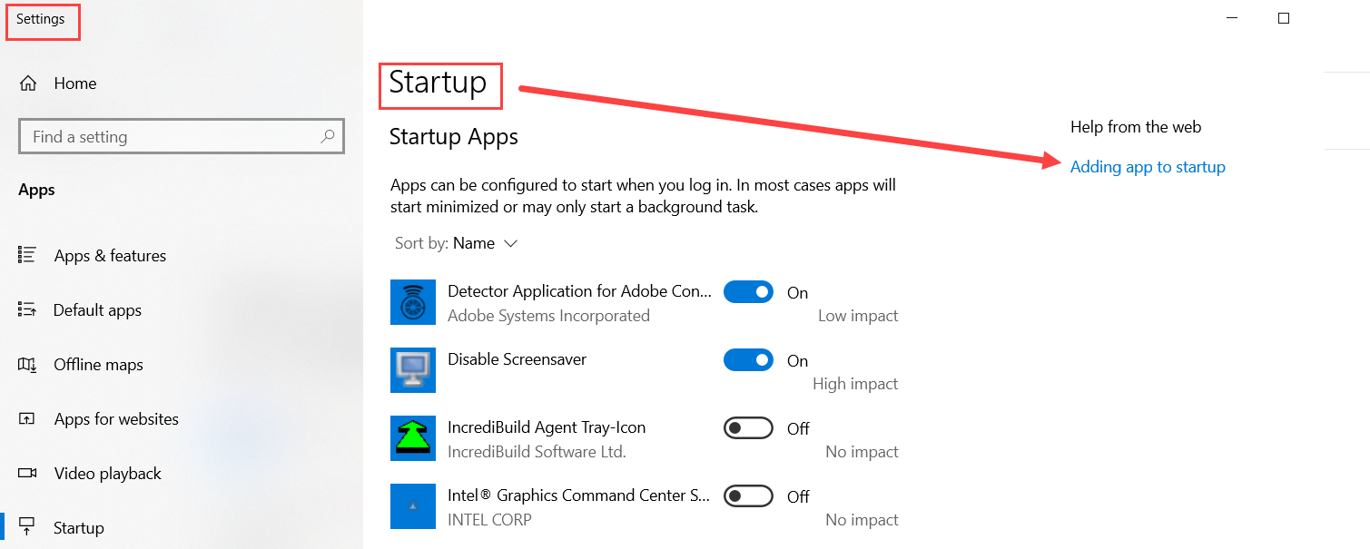 How would you make an app automatically turn on when the computer is ...