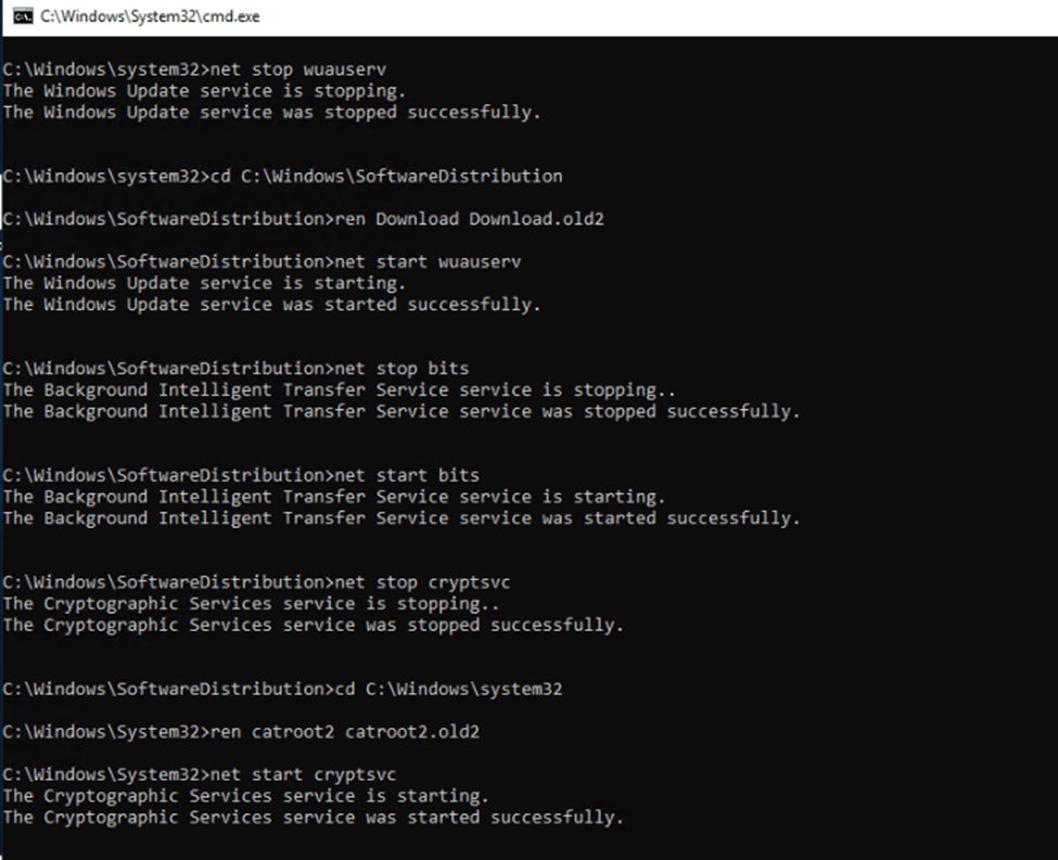 Server 2019 error code 0x80073712 - Microsoft Q&A