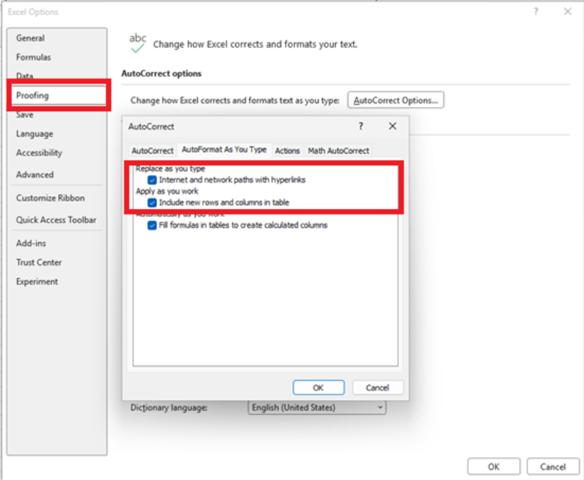 Excel tables not auto extending - Microsoft Q&A