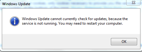 Unable to check for updates in Windows Update - Microsoft Q&A
