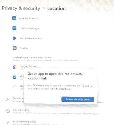 Default location on PC - Microsoft Q&A