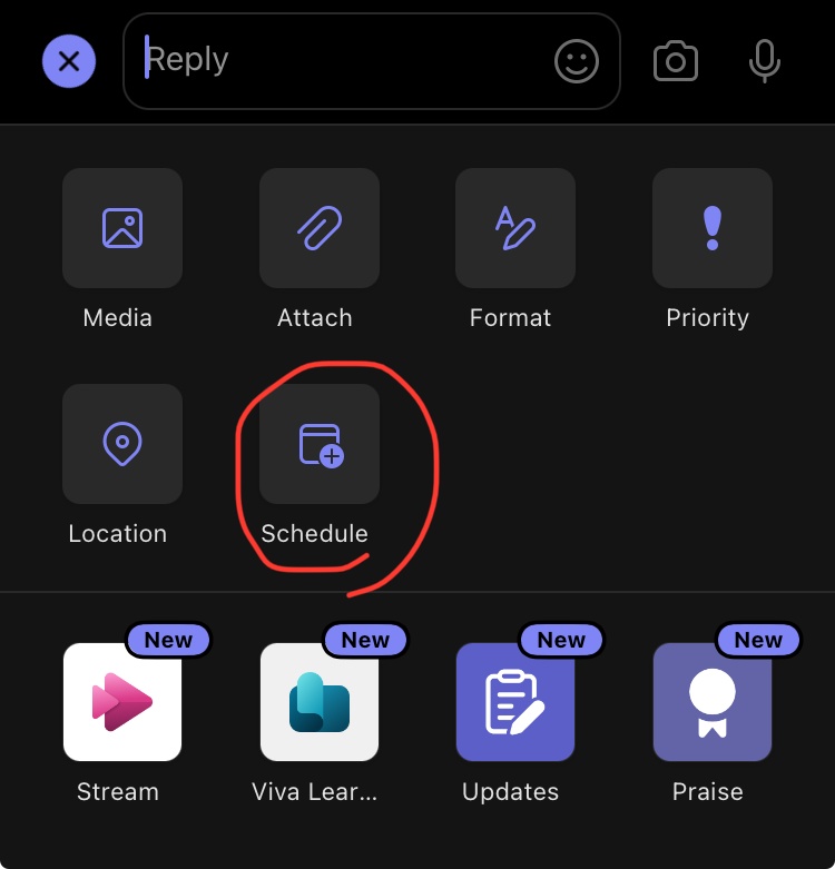 Schedule meeting button is missing in reply - Microsoft Q&A