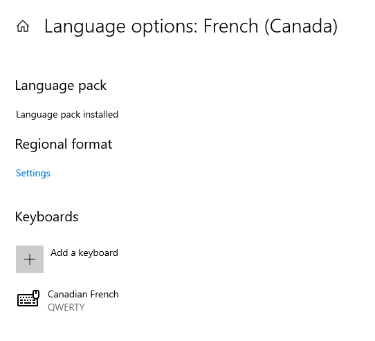 How to remove the Canadian Multilingual Standard Keyboard when adding a ...