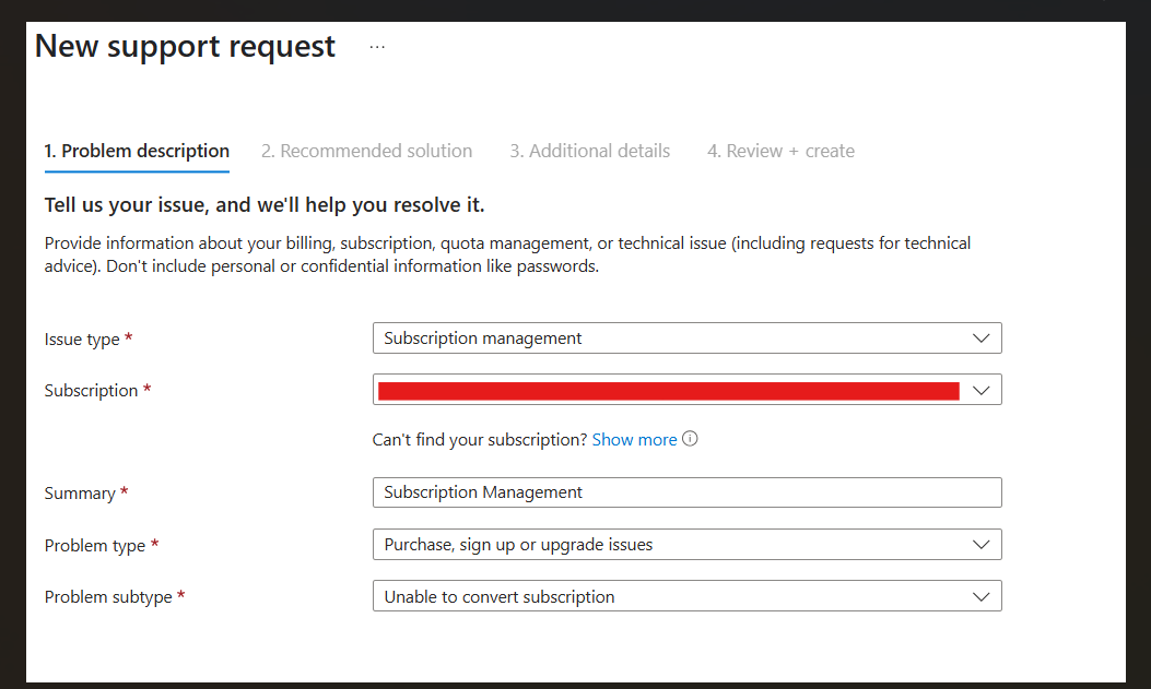 Upgrade Support Services - Microsoft Q&A