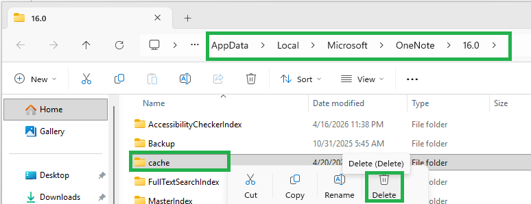 End-user has a new last name and username, now OneNote notebooks are ...