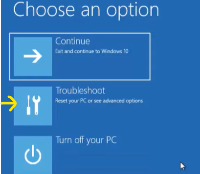 I am locked out of Microsoft Windows 10 and there is no option to ...