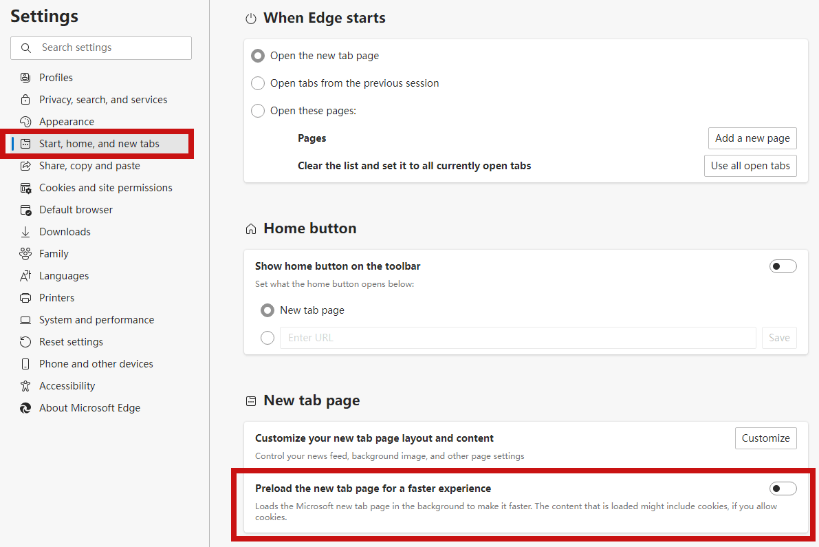 Disabling popup notifications on Edge - Microsoft Q&A