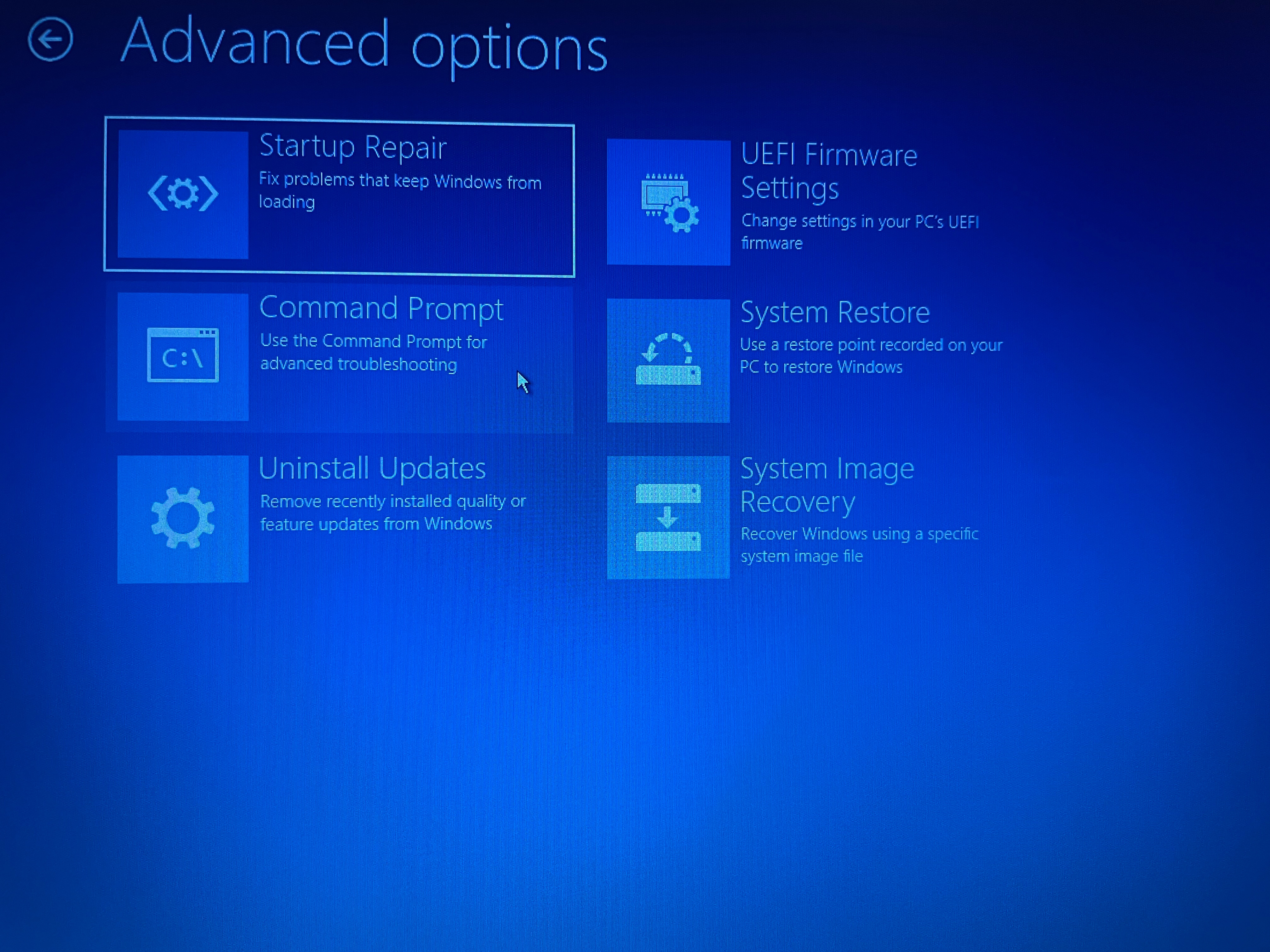 I can't get back into my laptop! - Microsoft Q&A