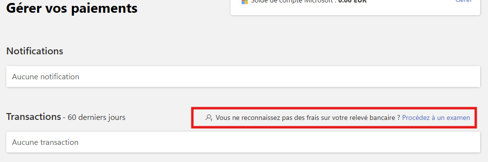 j'ai un prélèvement microsoft msbill.info sur mon compte hors je n'ai ...