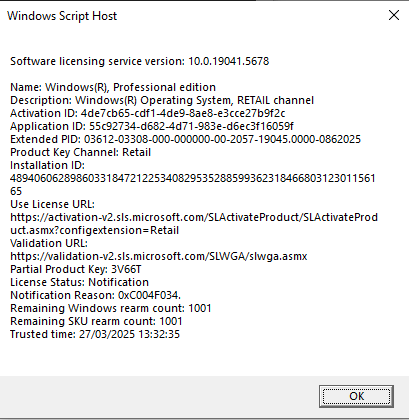 Windows Activation - Microsoft Q&A