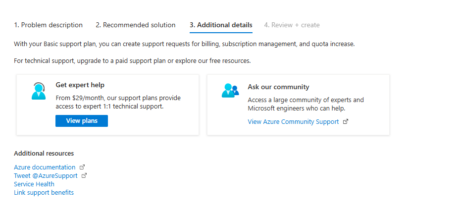 I am unable to create any project and showing region erros - Microsoft Q&A