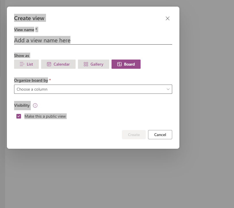 Sharepoint List Board View - Microsoft Q&A