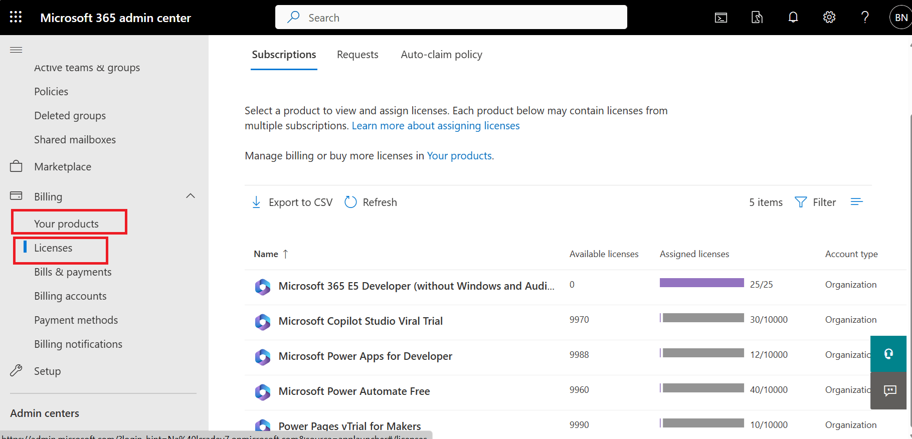 License count reflecting issue - Microsoft Q&A