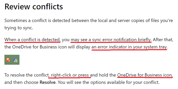 Admin alerts for tenant One Drive Sync Conflict? - Microsoft Q&A