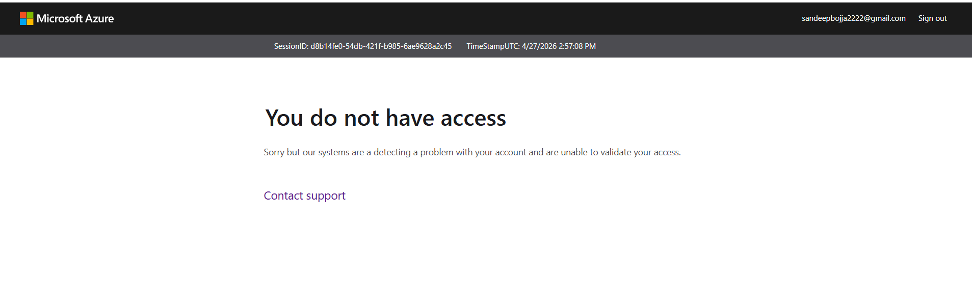 Unable to Activate Azure for Students Free Account – Requesting ...
