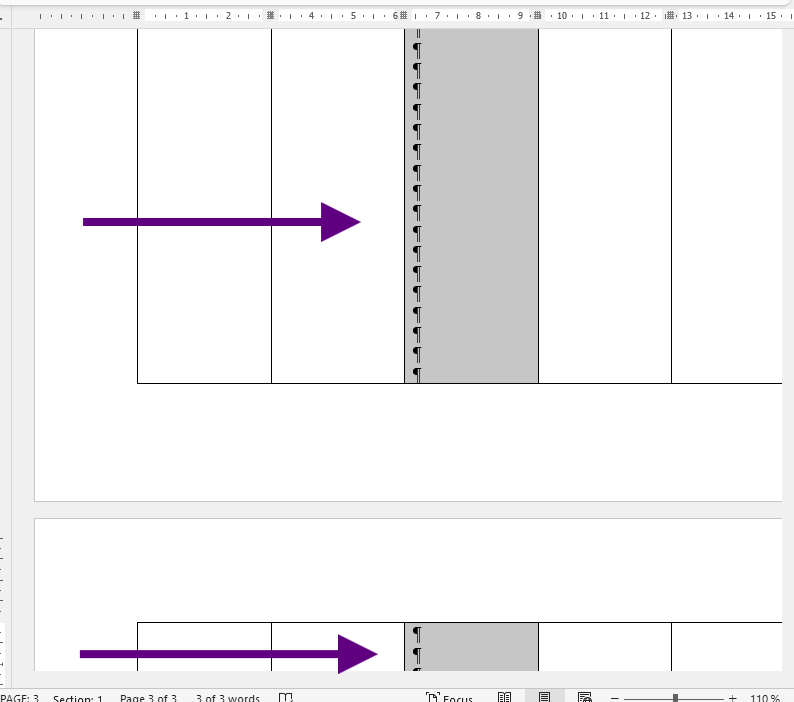 Row breaking across pages in Word 365 table - Microsoft Q&A