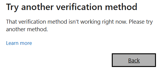 I can't log into my Microsoft Account, unable to verify and the Sign-In ...