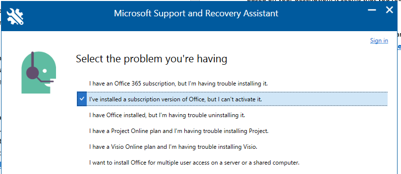 Error activating product key for Microsoft Office 15 - Microsoft Q&A