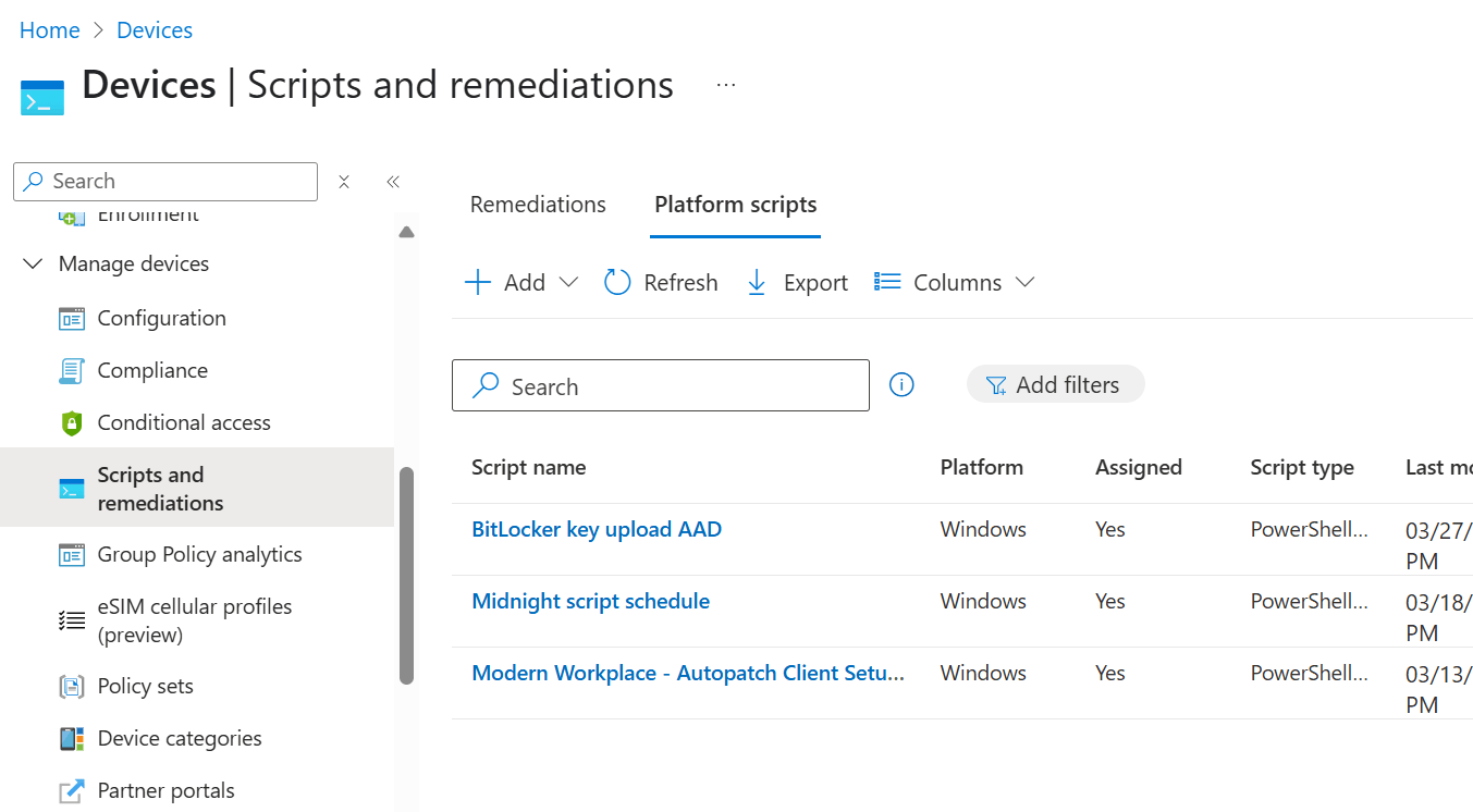 How to silently remove exe apps from Intune joined but Entra registerd ...