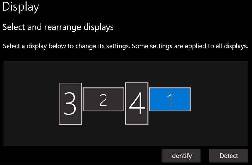 Windows 10 - taskbar flashing depending on position of extra monitors ...