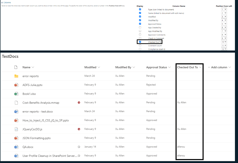 How to view a list of files that I am unintentionally 