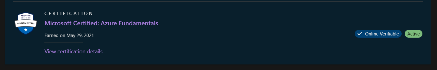 My certification is expiring not getting option to renew - Microsoft Q&A