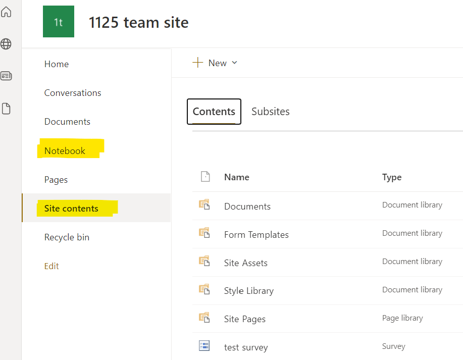 Where are OneNote notebooks stored on SharePoint? - Microsoft Q&A